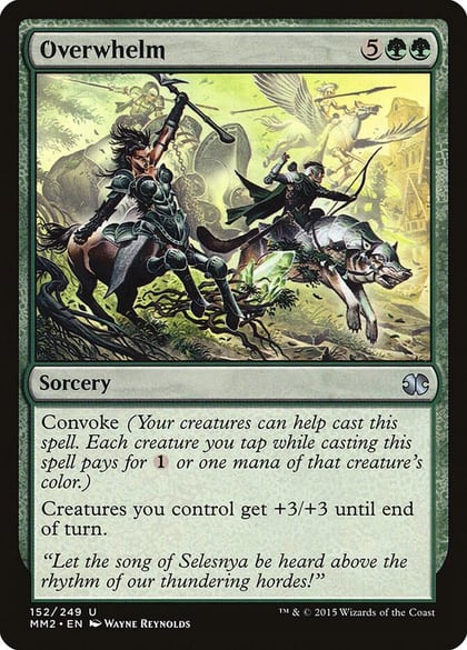 Overwhelm, Modern Masters 2015 152