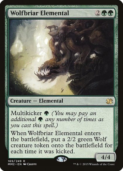 Wolfbriar Elemental, Modern Masters 2015 169
