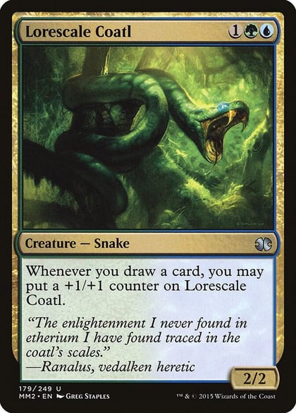Lorescale Coatl, Modern Masters 2015 179