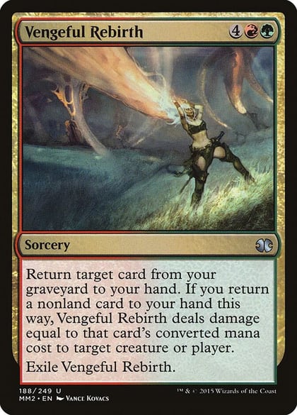 Vengeful Rebirth, Modern Masters 2015 188