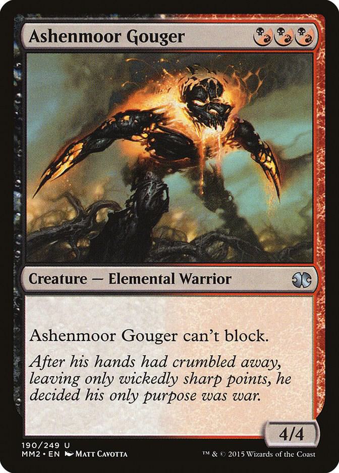 Ashenmoor Gouger, Modern Masters 2015 190