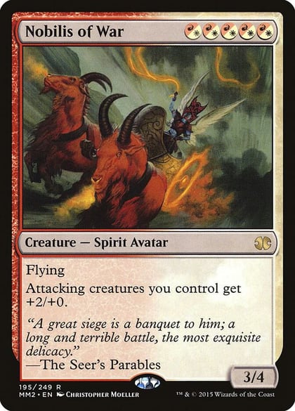Nobilis of War, Modern Masters 2015 195
