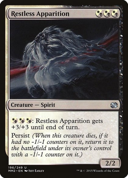 Restless Apparition, Modern Masters 2015 196