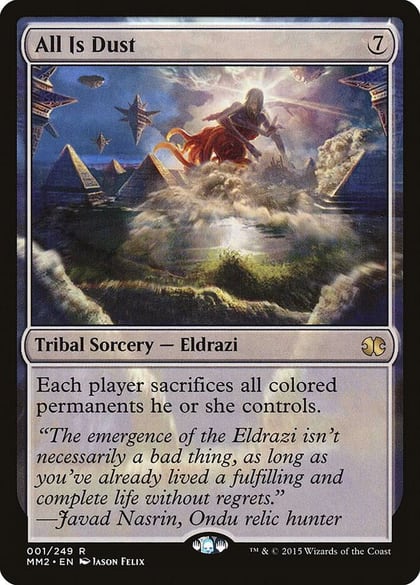 All Is Dust, Modern Masters 2015 1