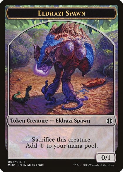 Eldrazi Spawn Token (002), Modern Masters 2015 2