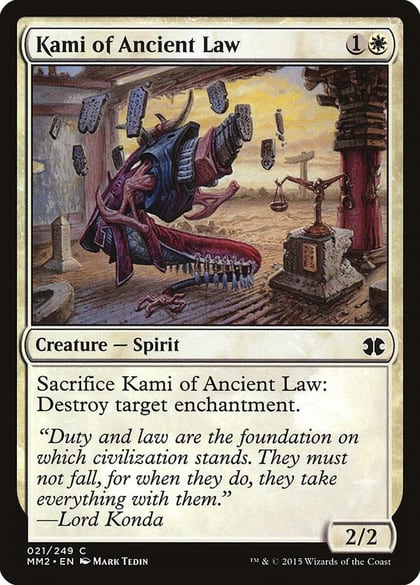 Kami of Ancient Law, Modern Masters 2015 21