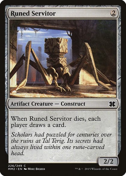 Runed Servitor, Modern Masters 2015 226