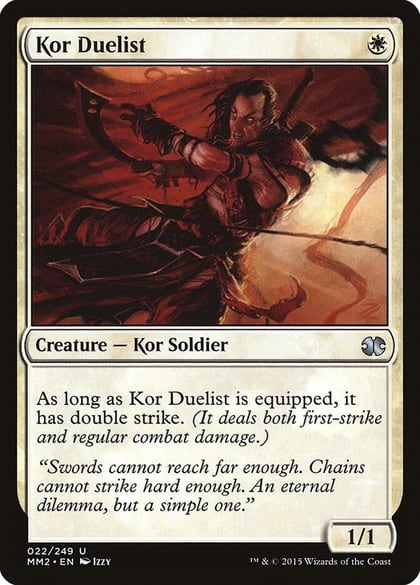 Kor Duelist, Modern Masters 2015 22