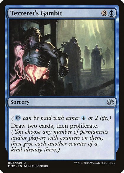 Tezzeret's Gambit, Modern Masters 2015 63