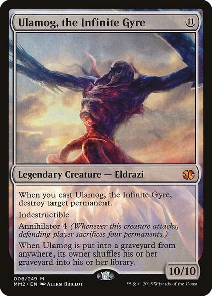 Ulamog, the Infinite Gyre, Modern Masters 2015 6