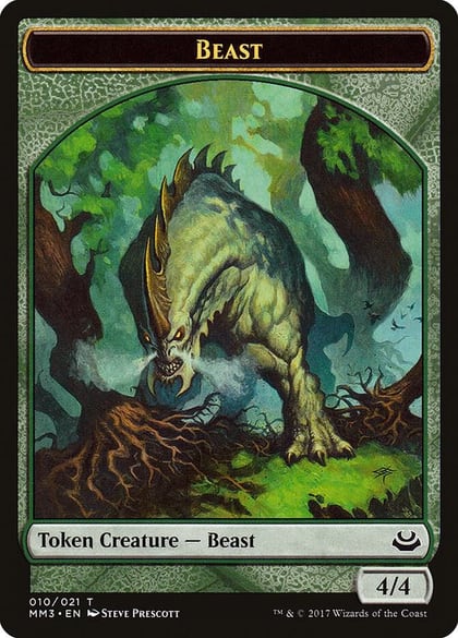 Beast Token (010), Modern Masters 2017 10