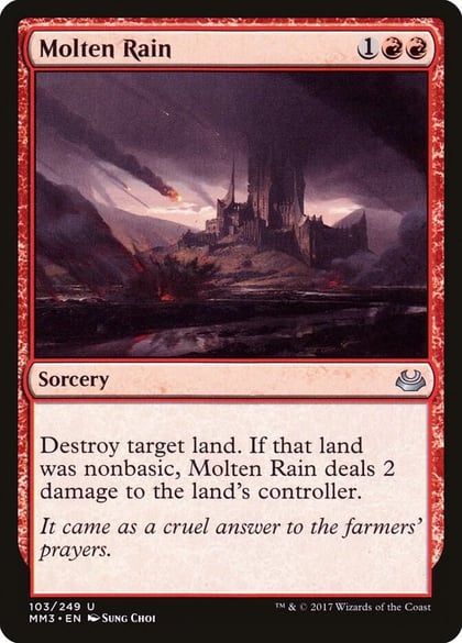 Molten Rain, Modern Masters 2017 103