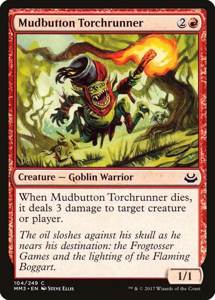Mudbutton Torchrunner, Modern Masters 2017 104