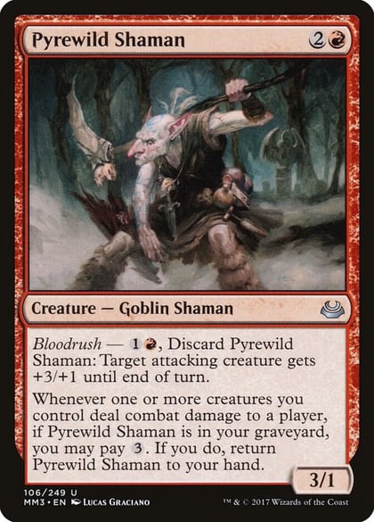 Pyrewild Shaman, Modern Masters 2017 106