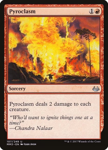 Pyroclasm, Modern Masters 2017 107