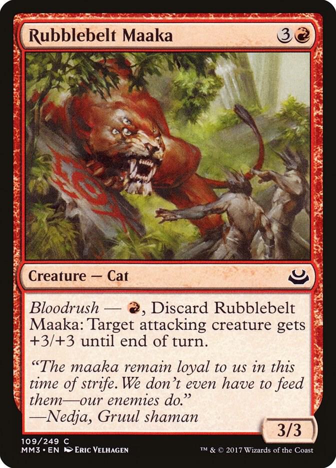 Rubblebelt Maaka, Modern Masters 2017 109
