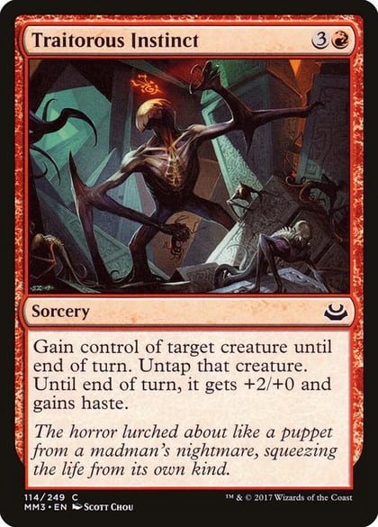 Traitorous Instinct, Modern Masters 2017 114