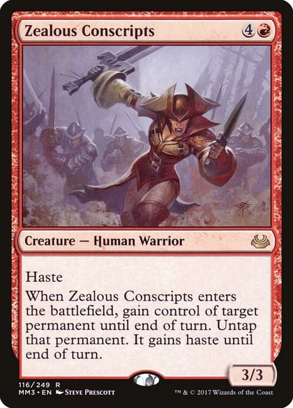 Zealous Conscripts, Modern Masters 2017 116