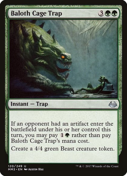 Baloth Cage Trap, Modern Masters 2017 120