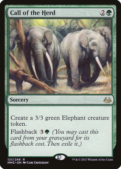 Call of the Herd, Modern Masters 2017 121