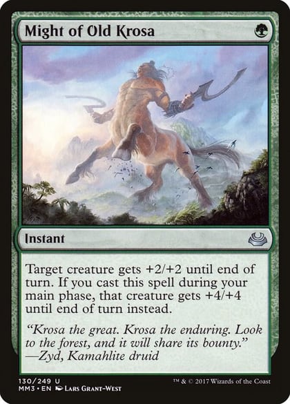 Might of Old Krosa, Modern Masters 2017 130
