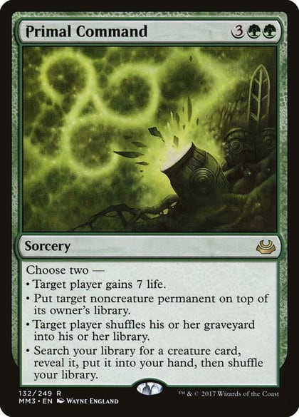 Primal Command, Modern Masters 2017 132