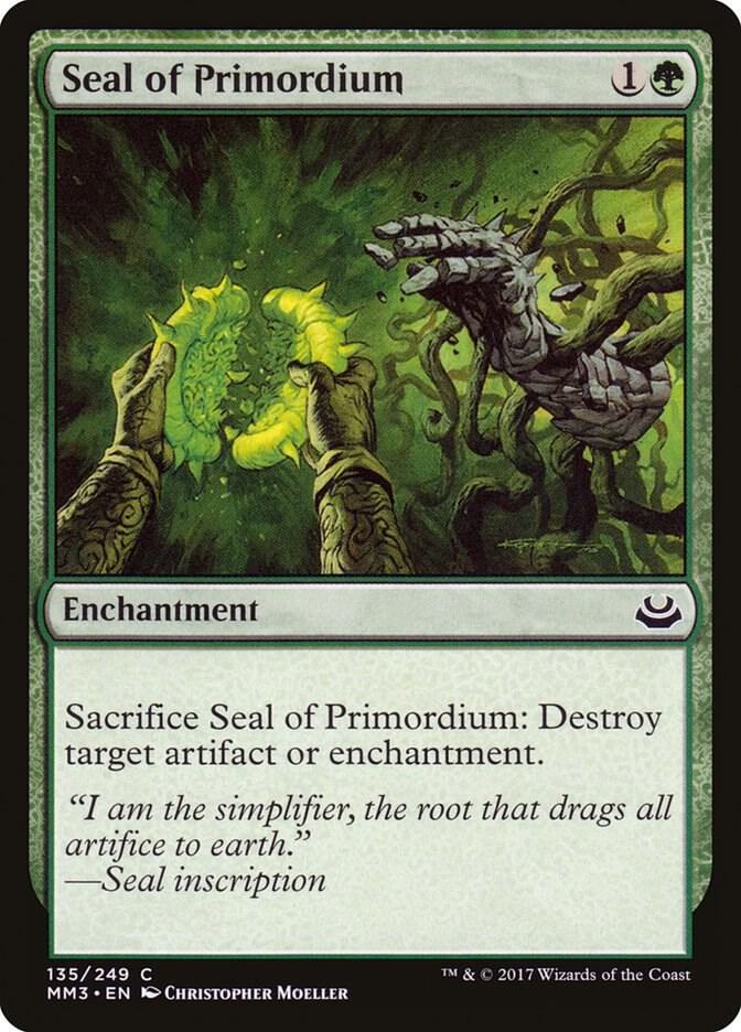 Seal of Primordium, Modern Masters 2017 135