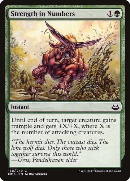 Strength in Numbers, Modern Masters 2017 138