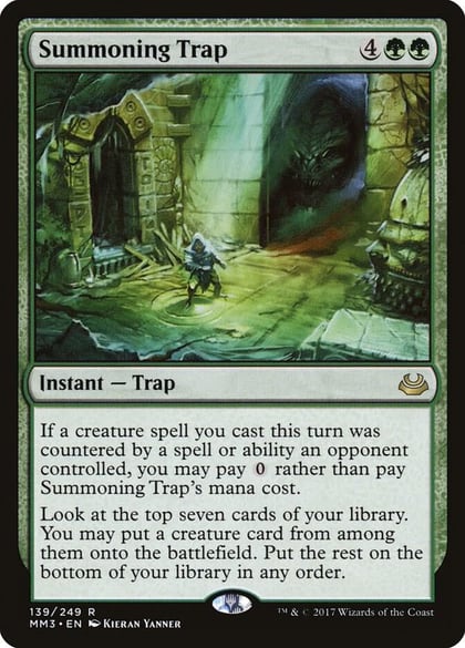 Summoning Trap, Modern Masters 2017 139