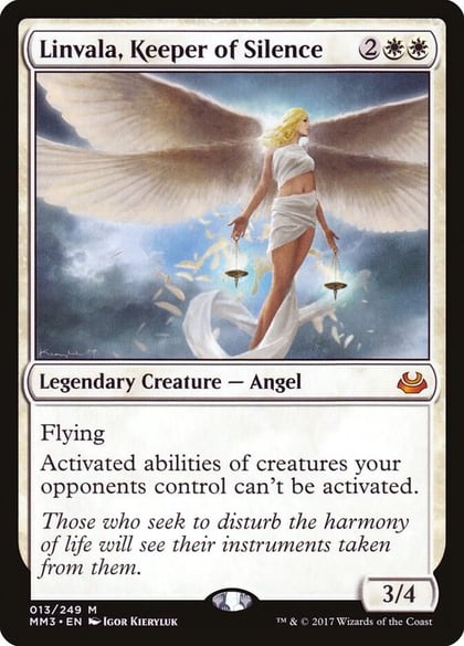Linvala, Keeper of Silence, Modern Masters 2017 13