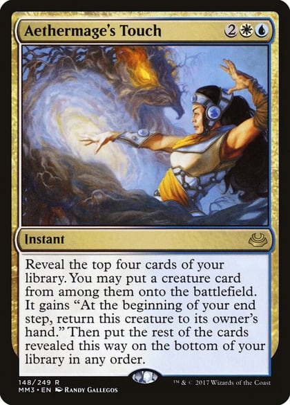 Aethermage's Touch, Modern Masters 2017 148