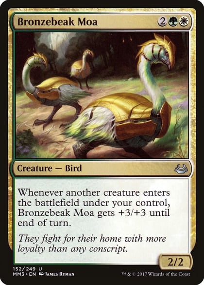 Bronzebeak Moa, Modern Masters 2017 152