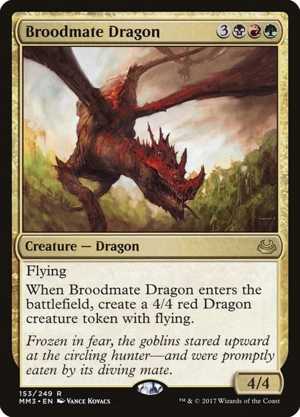 Broodmate Dragon, Modern Masters 2017 153