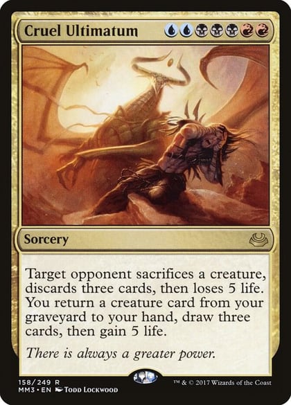 Cruel Ultimatum, Modern Masters 2017 158