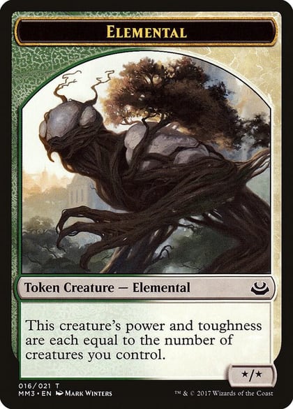 Elemental Token, Modern Masters 2017 16