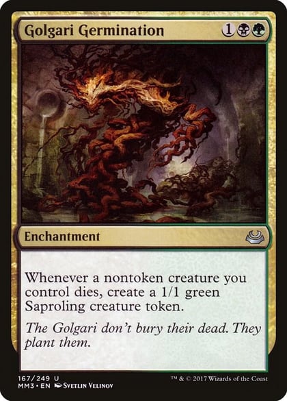 Golgari Germination, Modern Masters 2017 167