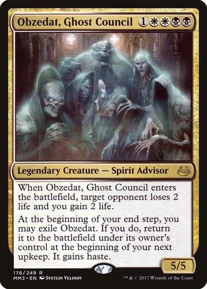 Obzedat, Ghost Council, Modern Masters 2017 176