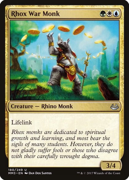 Rhox War Monk, Modern Masters 2017 180
