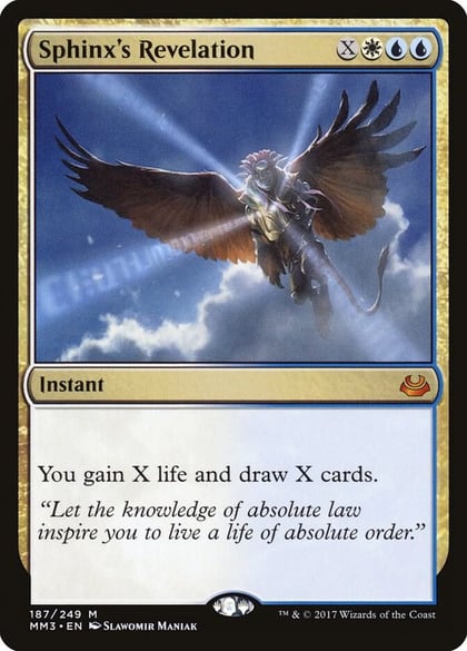 Sphinx's Revelation, Modern Masters 2017 187