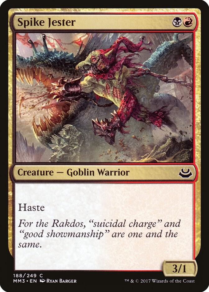 Spike Jester, Modern Masters 2017 188
