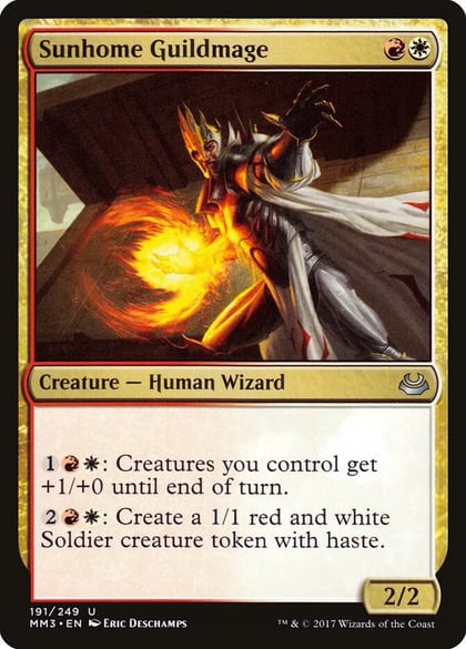 Sunhome Guildmage, Modern Masters 2017 191