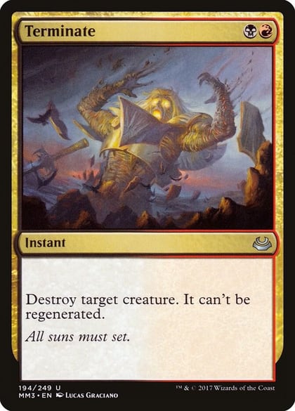 Terminate, Modern Masters 2017 194