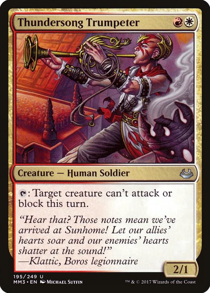 Thundersong Trumpeter, Modern Masters 2017 195