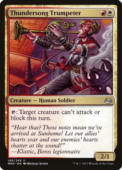 Thundersong Trumpeter, Modern Masters 2017 195
