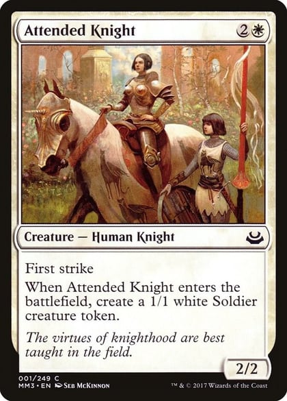 Attended Knight, Modern Masters 2017 1