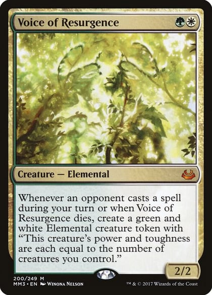 Voice of Resurgence, Modern Masters 2017 200