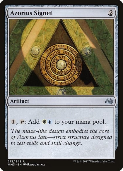 Azorius Signet, Modern Masters 2017 215