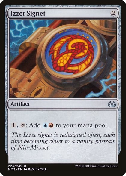 Izzet Signet, Modern Masters 2017 223