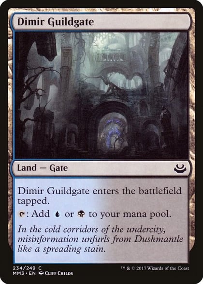 Dimir Guildgate, Modern Masters 2017 234