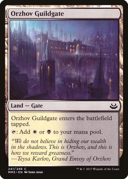 Orzhov Guildgate, Modern Masters 2017 241